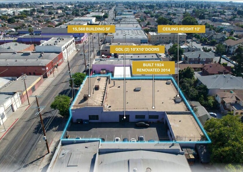 170 E Jefferson Blvd, Los Angeles, CA à vendre - Photo du bâtiment - Image 2 de 14