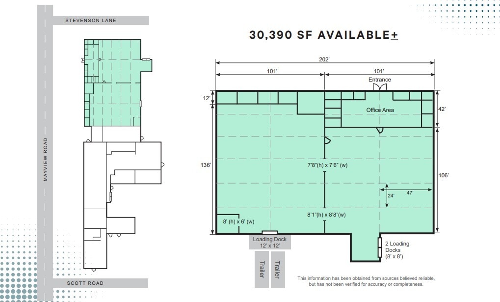 1901 Mayview Rd, Bridgeville, PA à louer Plan d’étage- Image 1 de 1