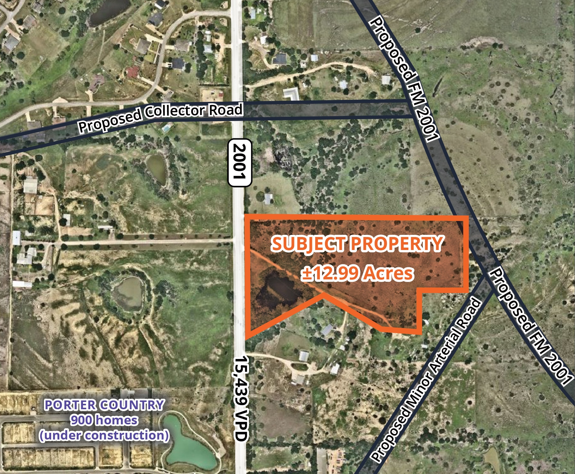 2465 FM 2001, Buda, TX for sale Aerial- Image 1 of 3