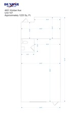 4601 Kimber Ave, Bakersfield, CA à louer Plan de site- Image 1 de 1