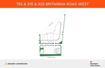 785 Britannia Rd, Mississauga, ON for lease Site Plan- Image 2 of 2