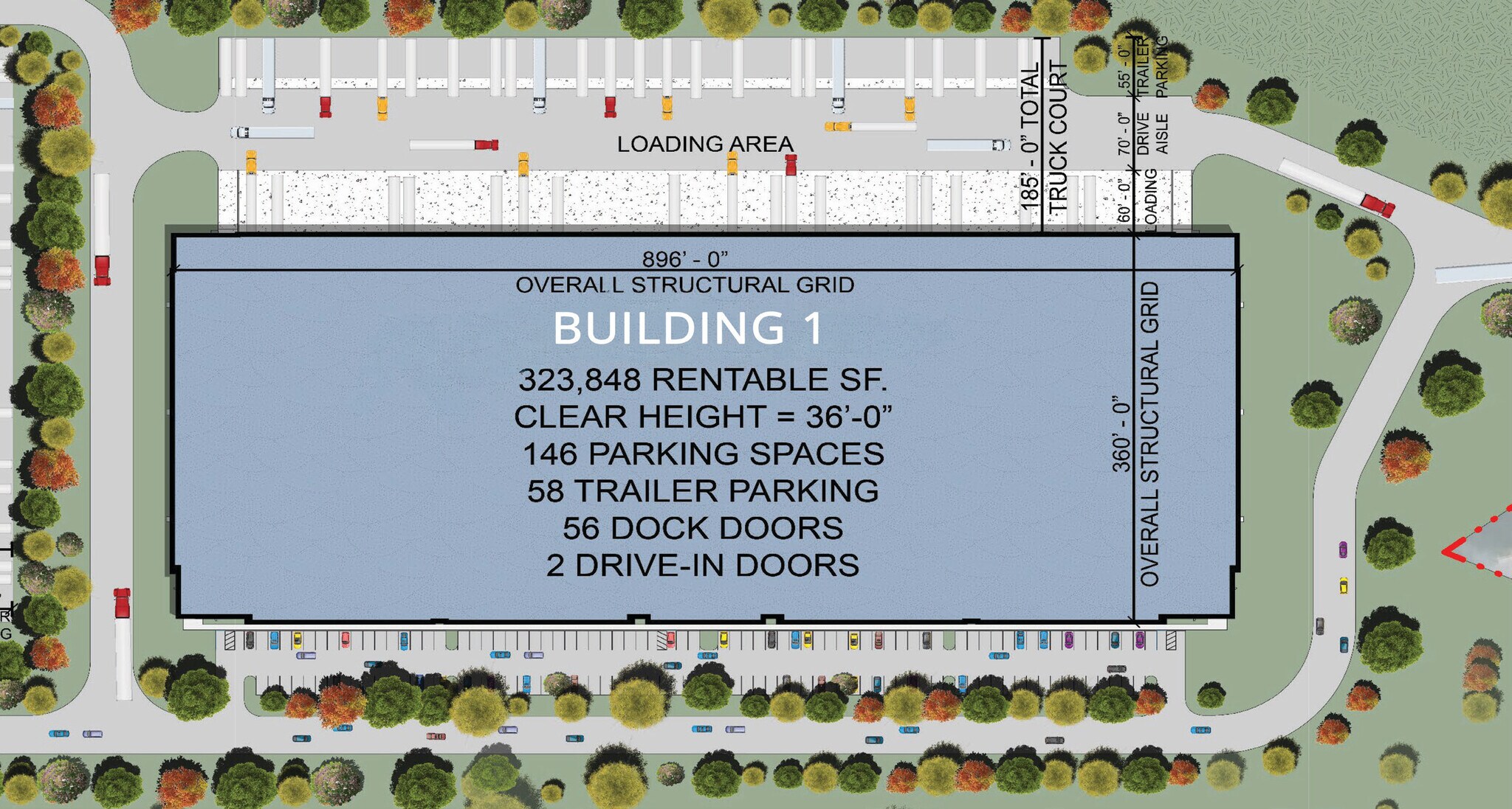 420 Lenoir Dr, Winchester, VA for lease Site Plan- Image 1 of 6