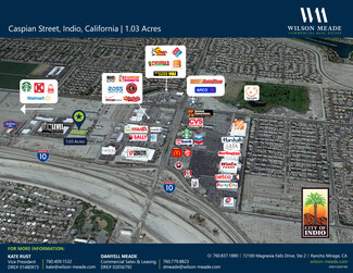 More details for 0 Caspian St, Indio, CA - Land for Sale