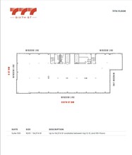 777 6th St NW, Washington, DC à louer Plan d  tage- Image 1 de 1