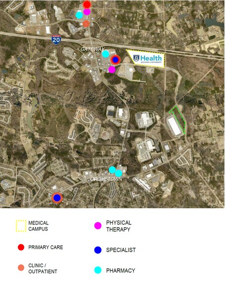 15.79 AC Gateway blvd, Grovetown, GA à vendre - Photo du bâtiment - Image 3 de 14