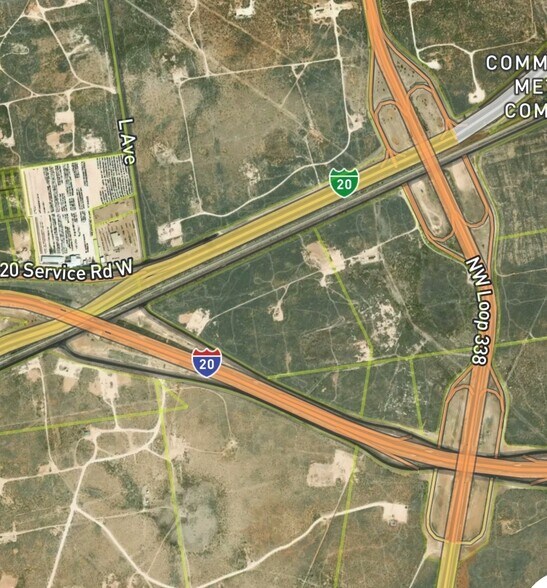Prime Intersection I-HWY 20, W Murphy SE Loop 3, Odessa, TX à vendre - Photo du bâtiment - Image 3 de 31