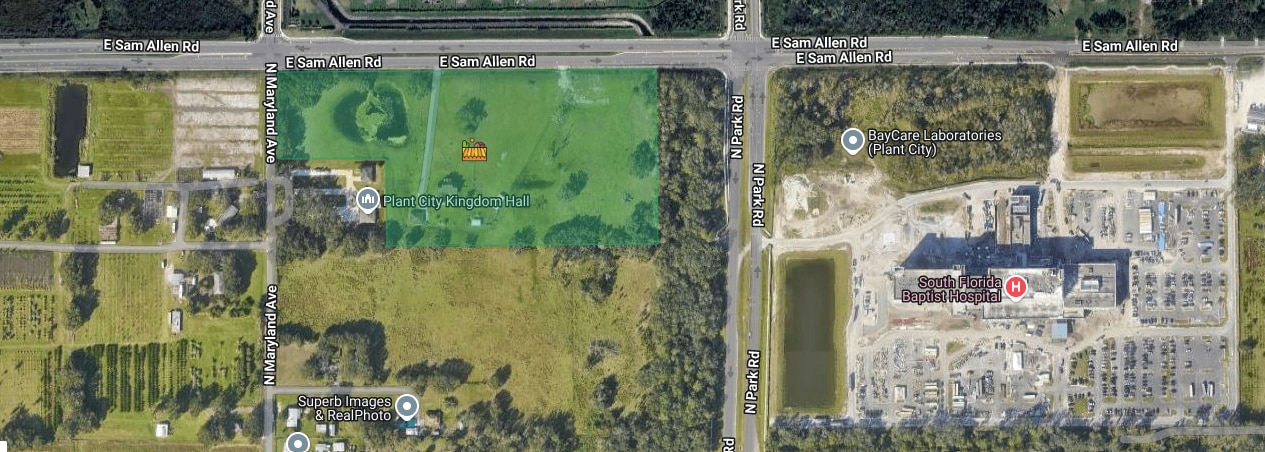 1907 E Sam Allen Rd, Plant City, FL for sale Aerial- Image 1 of 5