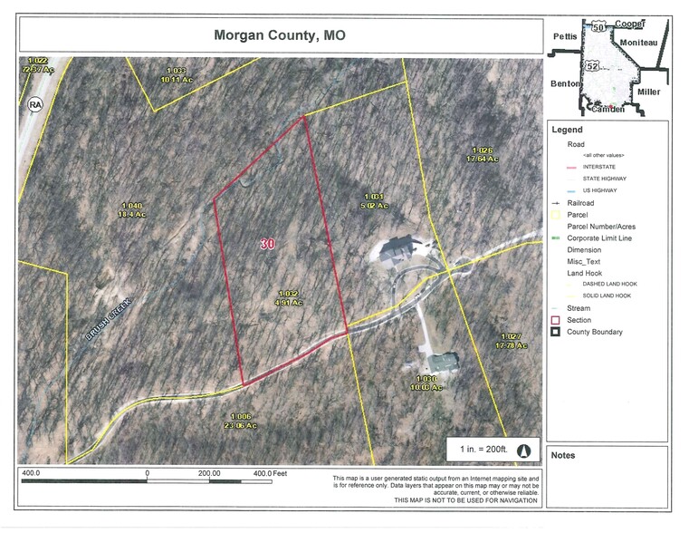 Valley Estates Dr, Laurie, MO for sale - Plat Map - Image 1 of 1