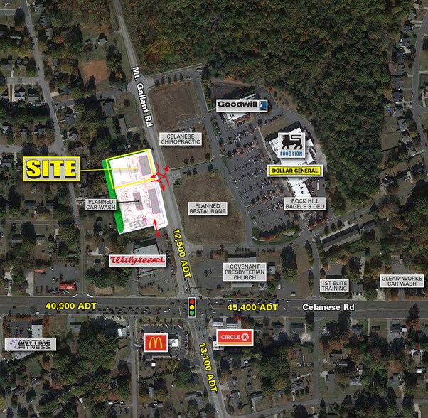 1933 Mt Gallant Rd, Rock Hill, SC à vendre - Photo du bâtiment - Image 1 de 3