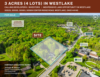 More details for 30525-30589 Center Ridge Rd, Westlake, OH - Land for Sale