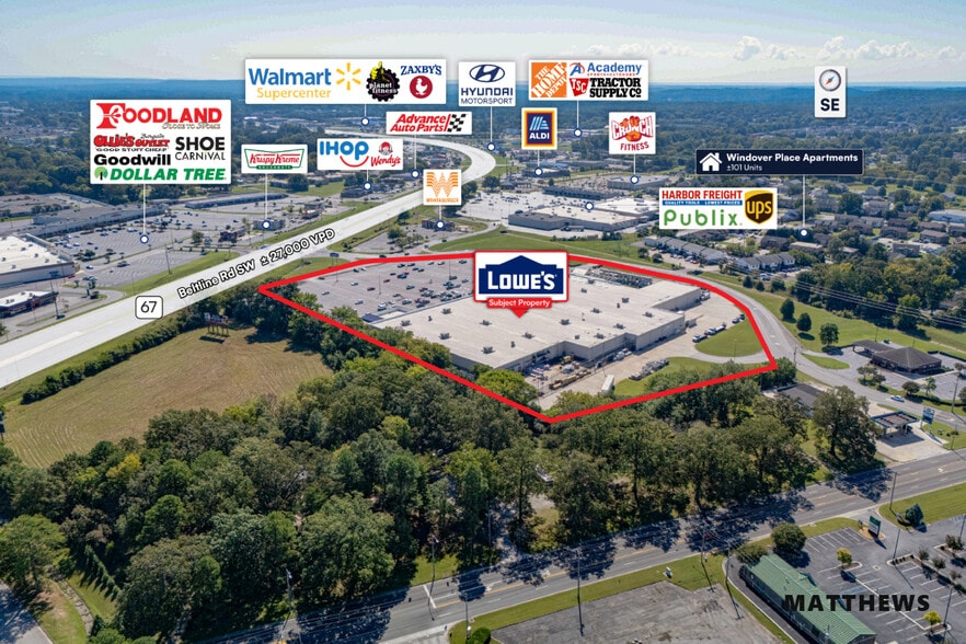 1641 Beltline Rd SW, Decatur, AL for sale - Building Photo - Image 3 of 3