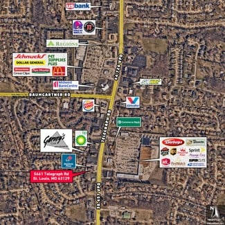 Plus de détails pour 5661 Telegraph Rd, Oakville, MO - Bureau, Bureau/Médical à louer