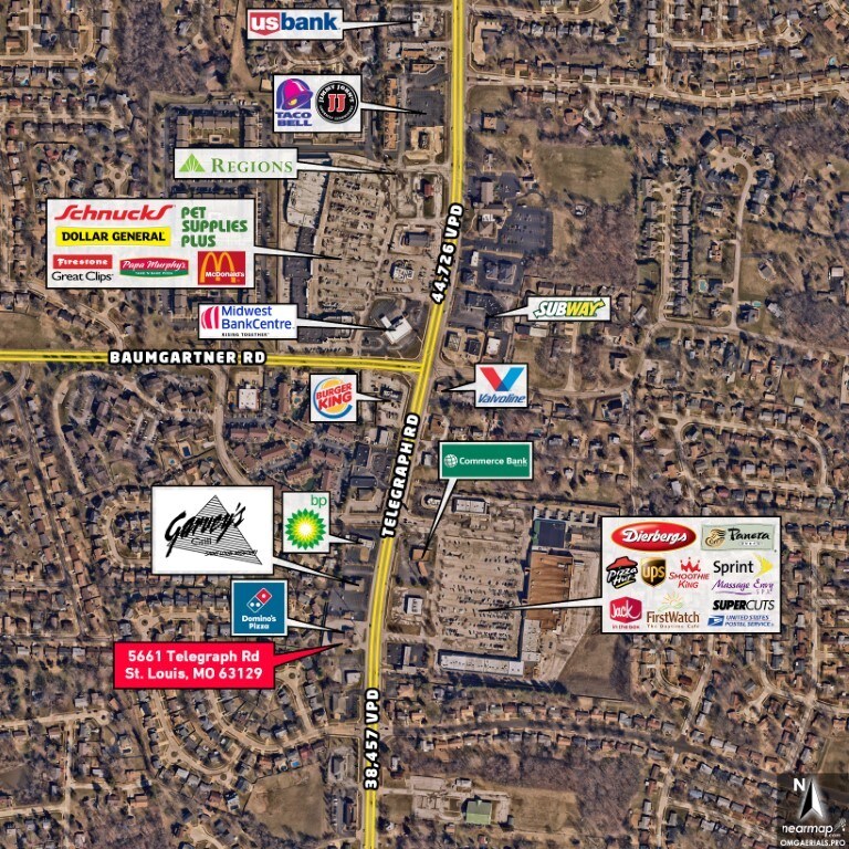 5661 Telegraph Rd, Oakville, MO for lease Aerial- Image 1 of 11