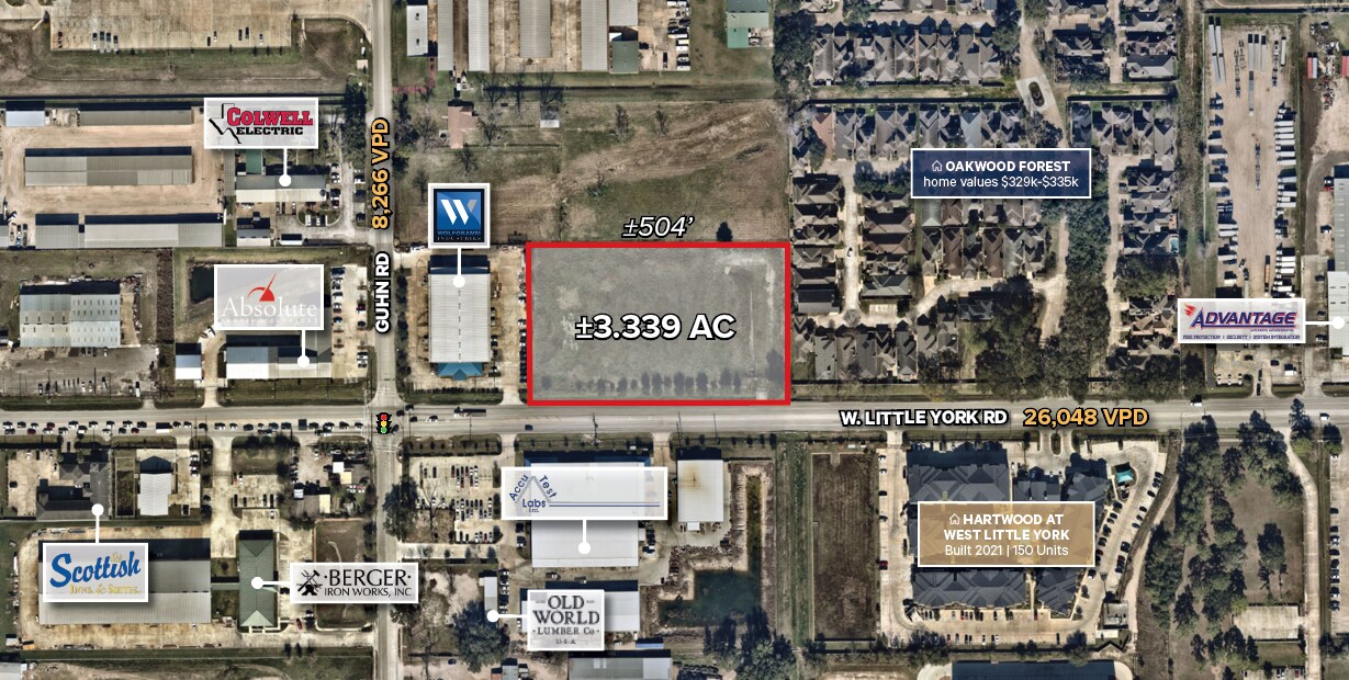 8030 W Little York Rd, Houston, TX à vendre Photo principale- Image 1 de 4