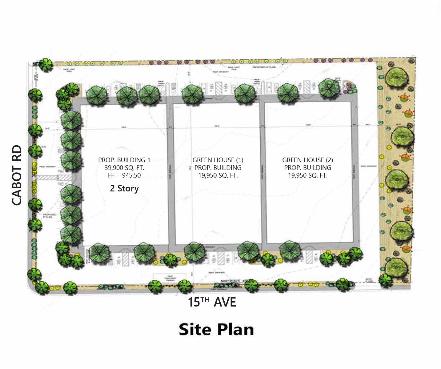 Cabot Road At 15th Ave, Desert Hot Springs, CA à vendre Plan de site- Image 1 de 4