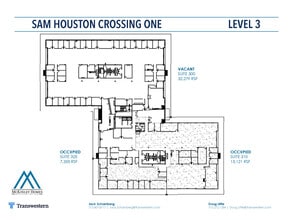 10343 Sam Houston Park Dr, Houston, TX à louer Plan d’étage- Image 1 de 1