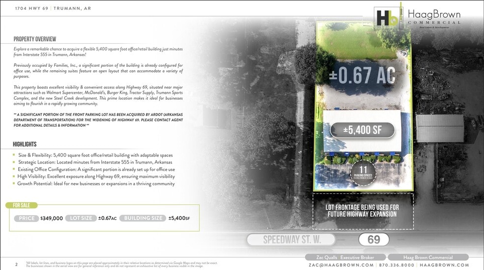 1704 Highway 69, Trumann, AR for sale - Building Photo - Image 2 of 8