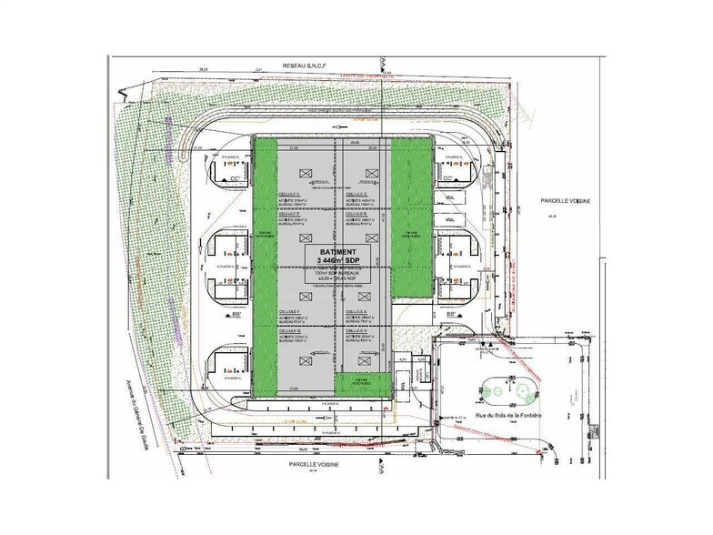 Industrial in Angerville for sale - Site Plan - Image 3 of 3