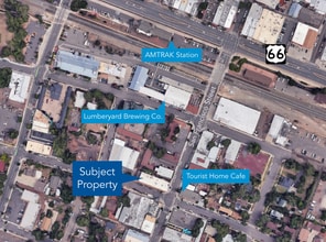 43 S San Francisco St, Flagstaff, AZ - AERIAL  map view