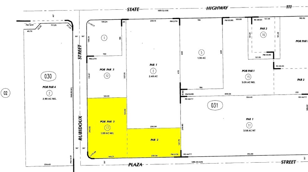 46100 Rubidoux St, Indio, CA à vendre - Plan cadastral - Image 3 de 23