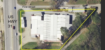 4720 Birmingham Hwy, Montgomery, AL - AERIAL  map view