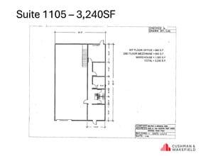 5829 W Sam Houston Pky N, Houston, TX à louer Plan d’étage- Image 1 de 1