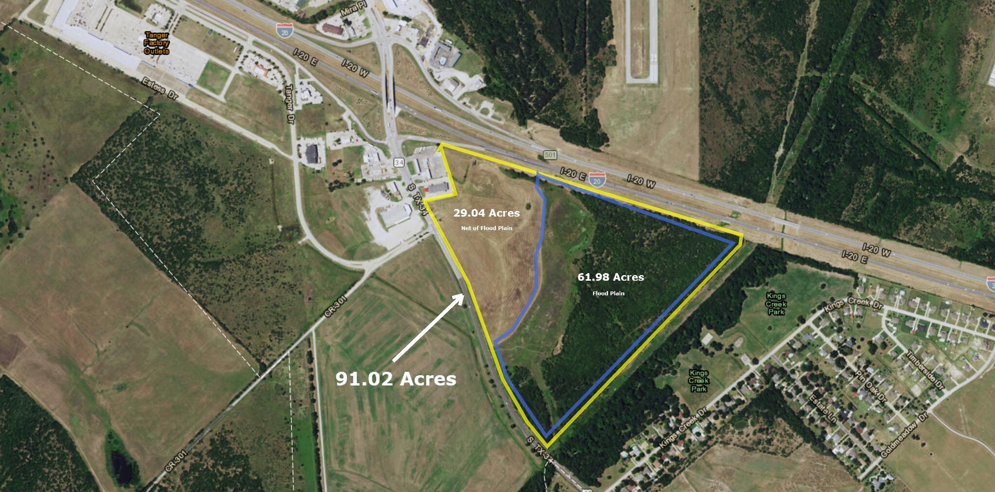 1707 Hwy 34, Terrell, TX à vendre Photo du bâtiment- Image 1 de 2