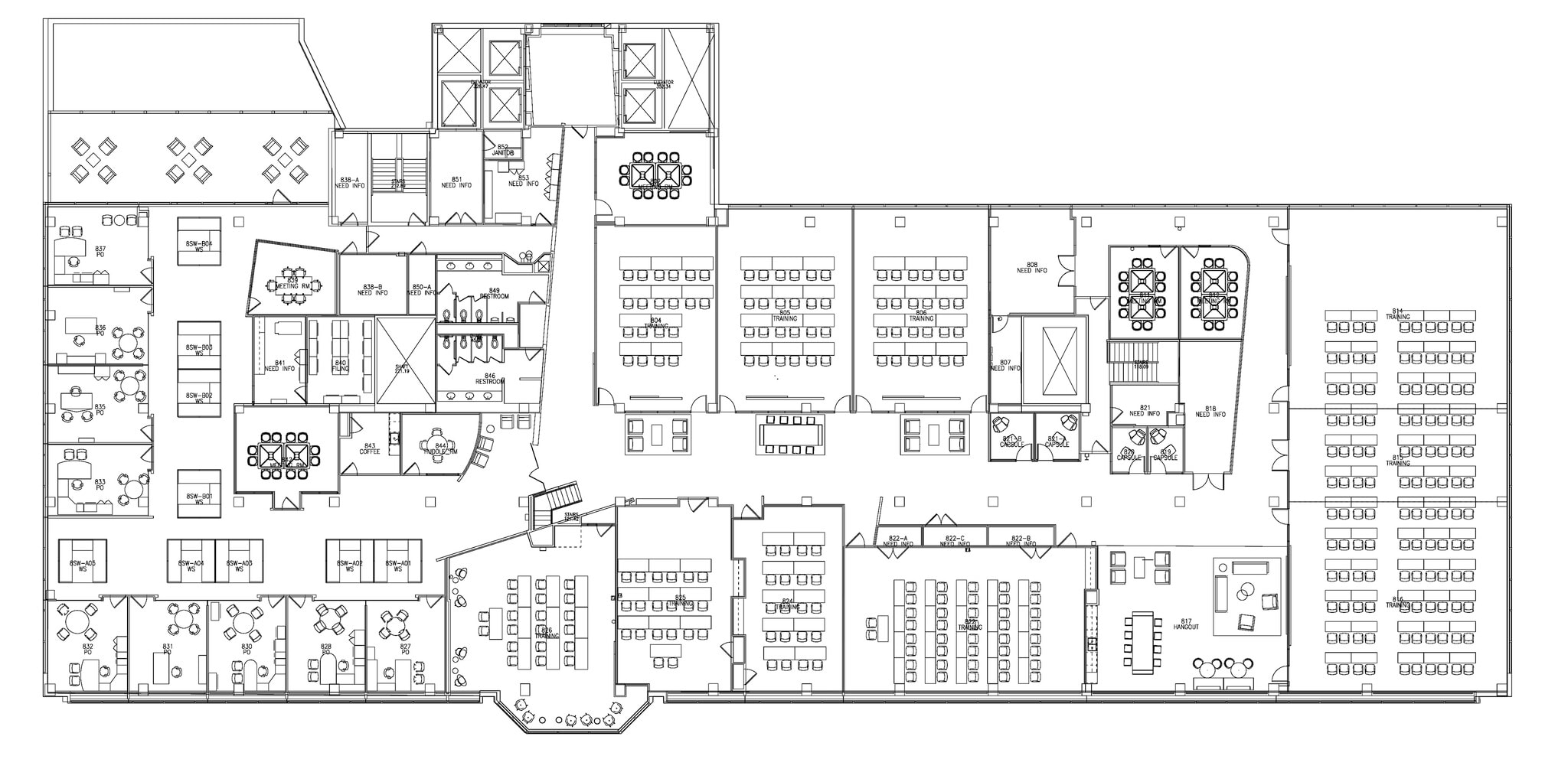 1831 Chestnut St, Saint Louis, MO for lease Floor Plan- Image 1 of 1