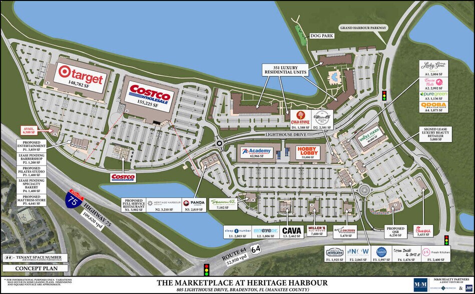 7105 SR 64 E, Bradenton, FL à louer - Plan de site - Image 2 de 12