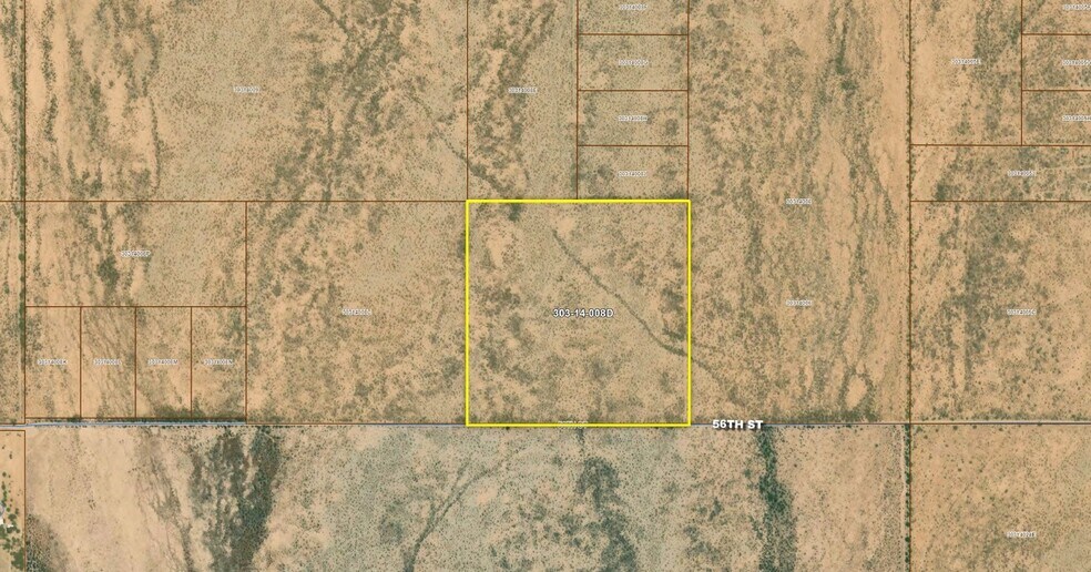 N 56th St, Salome, AZ à vendre - Plan cadastral - Image 2 de 4