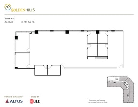 701 S Xenia Ave, Golden Valley, MN à louer Plan d’étage- Image 1 de 1