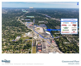 7609-7823 Shelby St, Indianapolis, IN - Aerial  map view - Image1