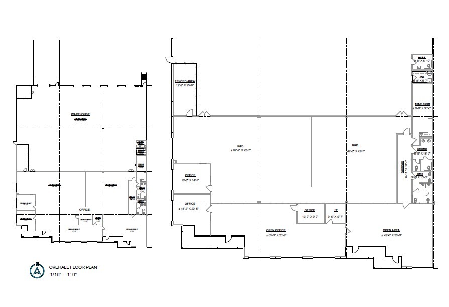 13770 Hollister Dr, Houston, TX à louer Plan d’étage- Image 1 de 2