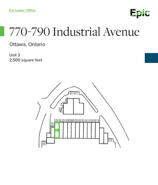 Plus de détails pour 770-790 Industrial Ave, Ottawa, ON - Bureau à louer