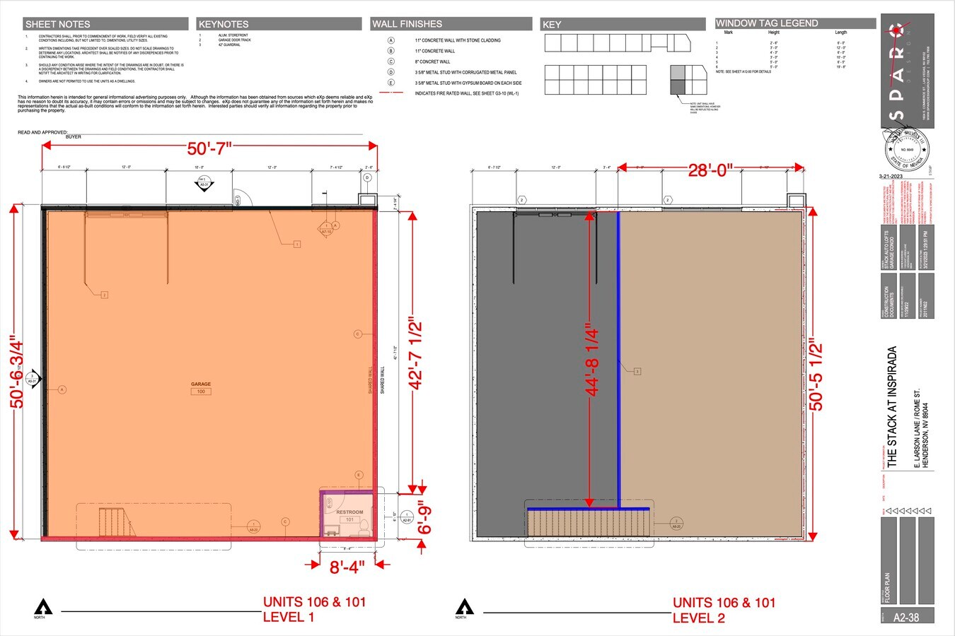 1150 Larson ln, Henderson, NV 89044 - Unité 106 -  - Plan d  tage - Image 1 of 1