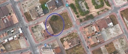 Molina de Segura, MUR - Aérien  Vue de la carte