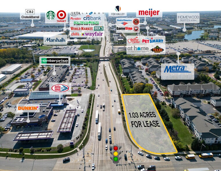 SWC Route 59 & N Aurora Rd, Naperville, IL à louer - Photo du bâtiment - Image 3 de 6