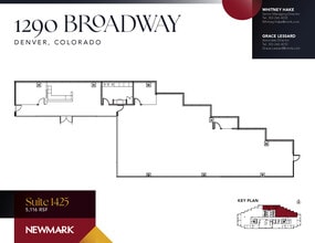 1290 Broadway, Denver, CO à louer Plan d’étage- Image 1 de 1