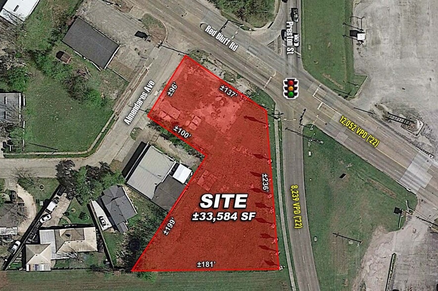 2722 Red Bluff Rd, Pasadena, TX à vendre - Plan de site - Image 2 de 3