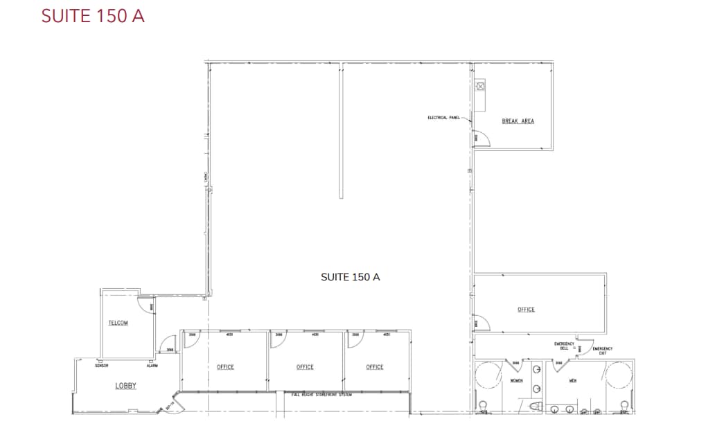 685 E Cochran St, Simi Valley, CA à louer Plan d’étage- Image 1 de 1