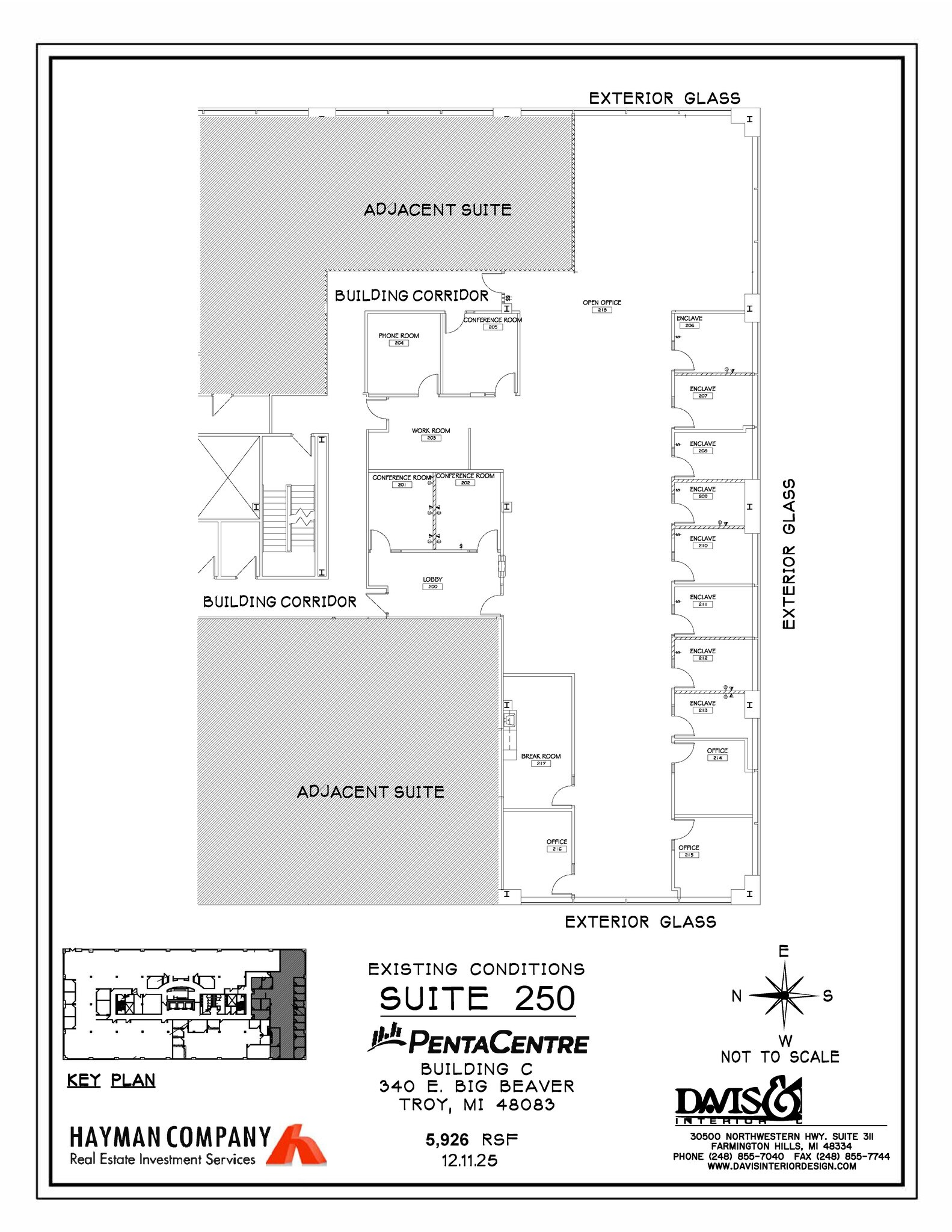 340 E Big Beaver Rd, Troy, MI à louer Plan d’étage- Image 1 de 1