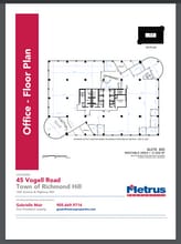 45 Vogell Rd, Richmond Hill, ON à louer Plan d’étage- Image 2 de 2