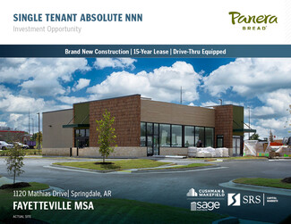 Plus de détails pour 5559 W Sunset Ave, Springdale, AR - Vente au détail à vendre