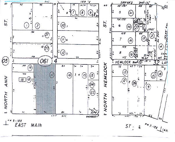 1141-1151 E Main St, Ventura, CA for sale Plat Map- Image 1 of 1