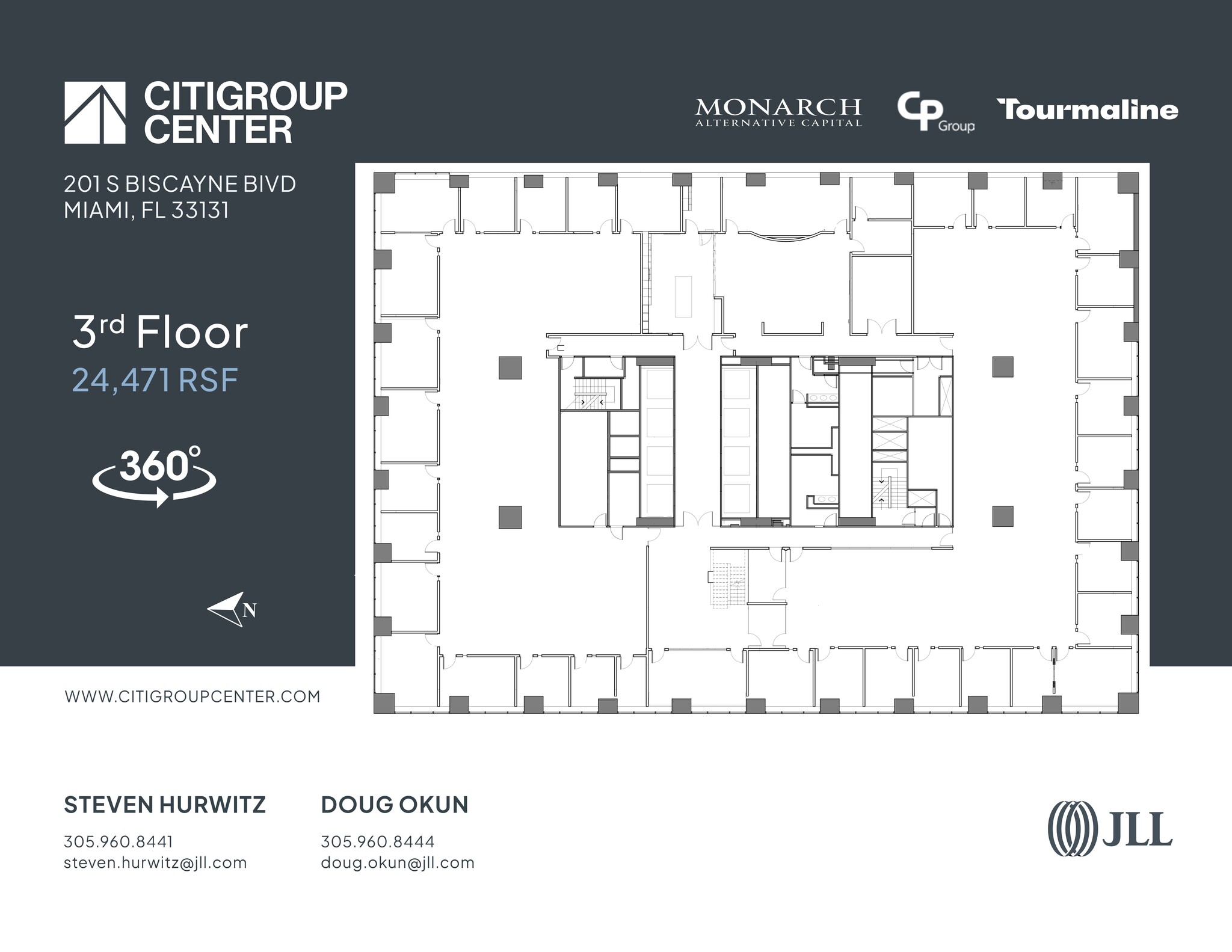 201 S Biscayne Blvd, Miami, FL à louer Plan de site- Image 1 de 53