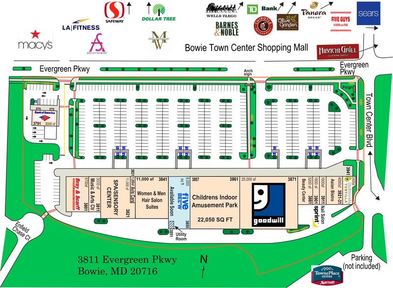 3800-3900 Evergreen Pky, Bowie, MD for lease - Building Photo - Image 3 of 9