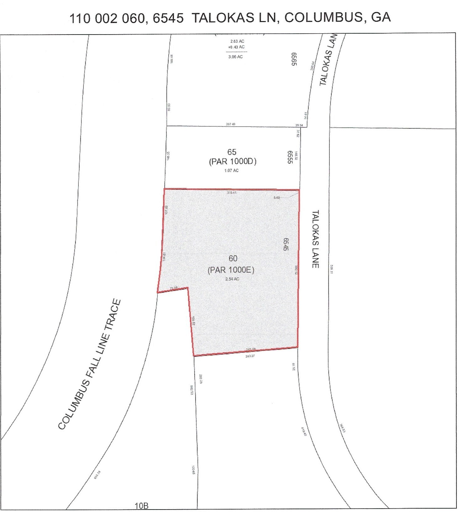 6545 Talokas Ln, Columbus, GA for sale Primary Photo- Image 1 of 2