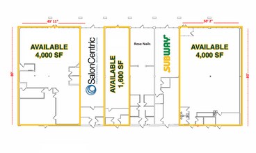 23269-23455 Eureka Rd, Taylor, MI for lease Floor Plan- Image 1 of 1