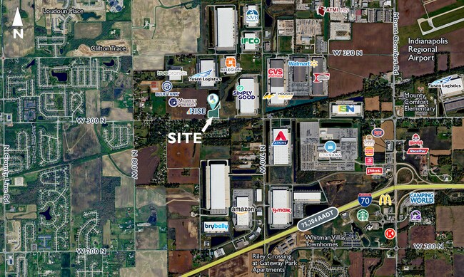 Plus de détails pour 7352 W 300 N, Greenfield, IN - Terrain à vendre