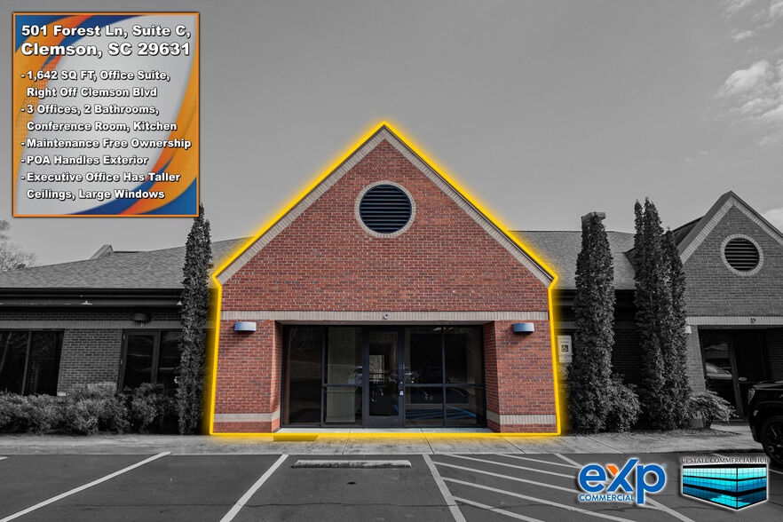 501 Forest Ln, Clemson, SC for lease - Building Photo - Image 2 of 14